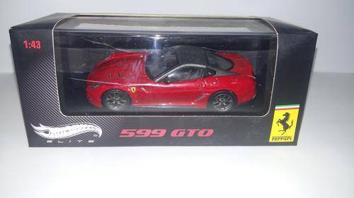 Ferrari 599 GTO 1:43 Hot Wheels Elite Model: T6267 (damaged)